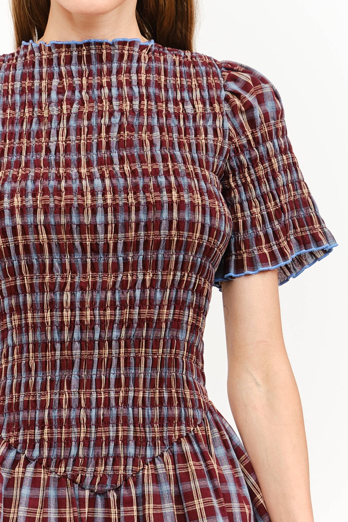 Brown Plaid dress