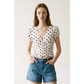 Polka Dot Blouse Top