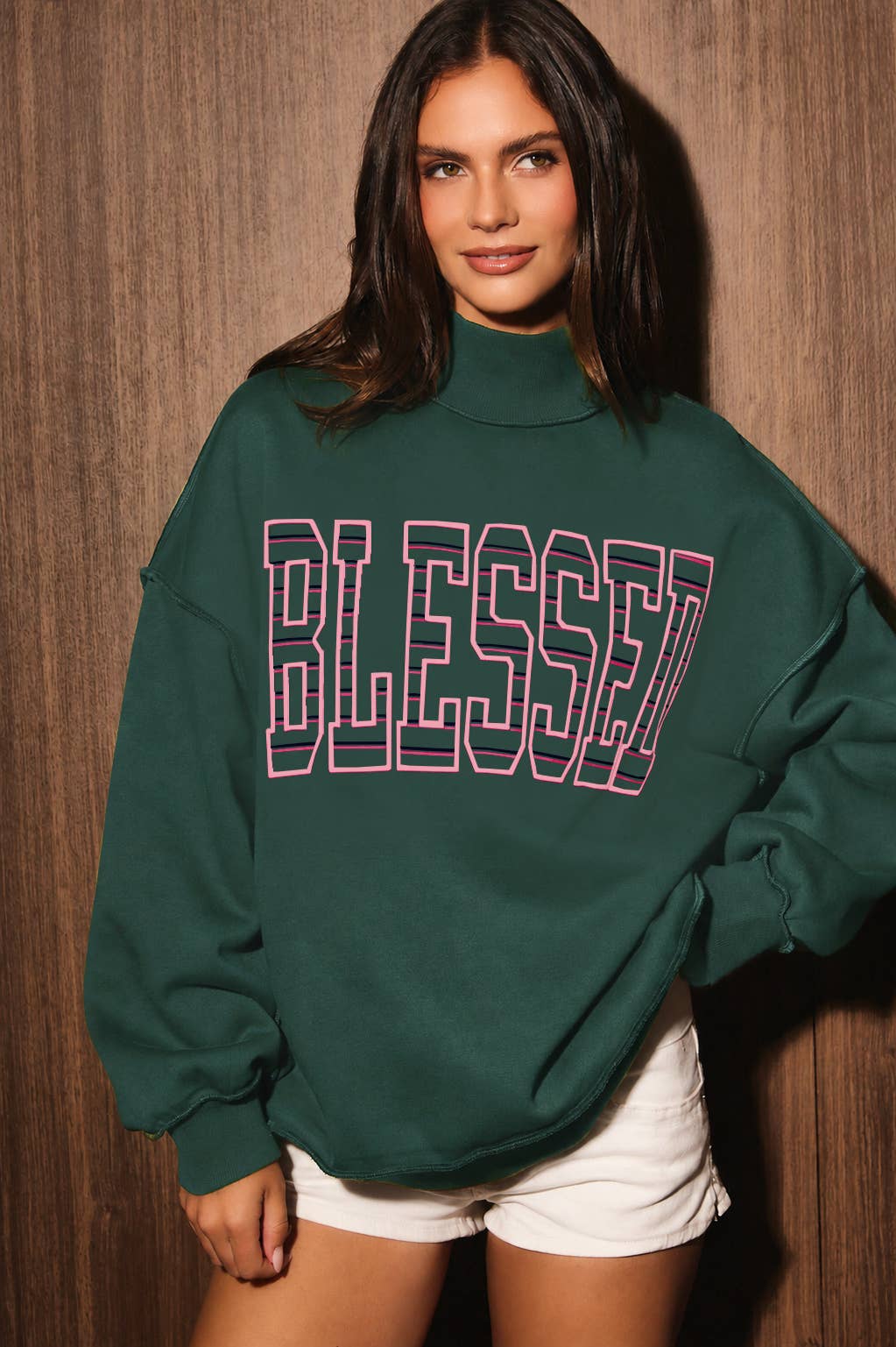 Blessed mockneck