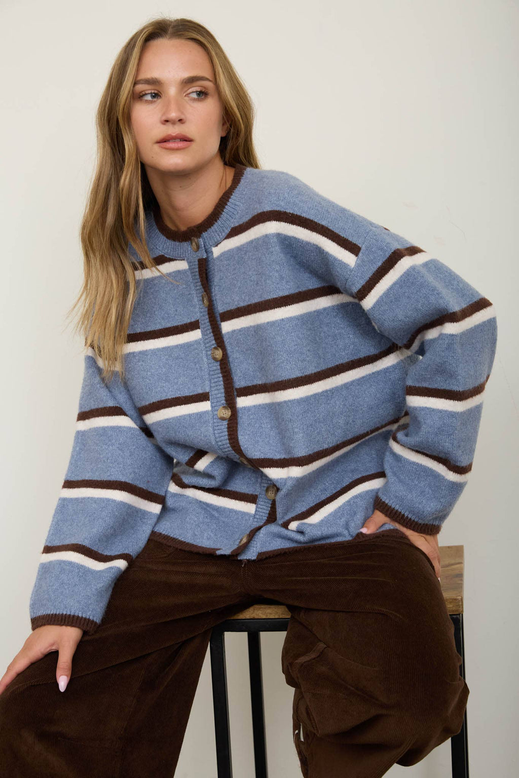Blue skies cardigan