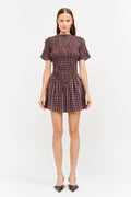 Brown Plaid dress