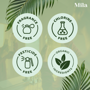 Mila Hygiene: Organic Tampon - Organic Tampons Multipack w/BPA-Free Plastic Applicator - Odor & Chlorine Free Organic Cotton Tampons - 100% Leak Protection, Natural Tampons for Women