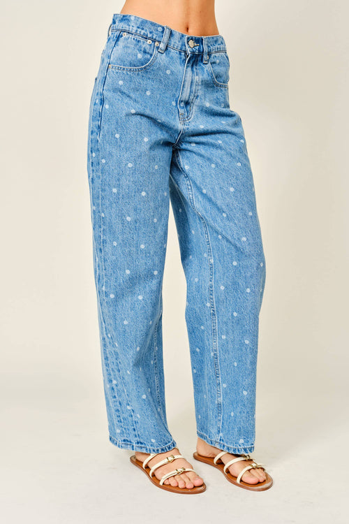 Blue dots Jean