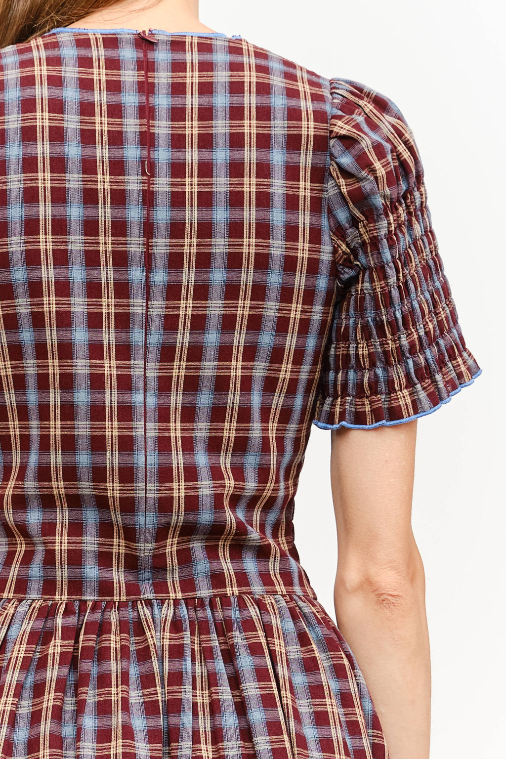 Brown Plaid dress